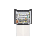 LG Frost Free French Door Refrigerator | 614 L | 3 Star | Smart Wifi Enabled with Door Cooling Plus | Clay Brown & Beige | GR-B24FQGJB