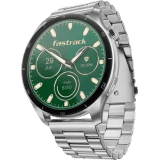 Fastrack Dezire FX1 Pro Smartwatch  |  AMOLED Display | 1.43 inch | Silver Metal
