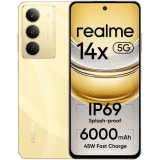 Realme 14x 5G | 8 GB | 128 GB | Golden glow | RMX3940