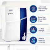 Pureit Marvella UV Water Purifier | 4L | White & Black
