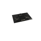 BOSCH Tempered glass Automatic Hob | 3 Burners | Black | PND7B6G20I