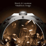 boAt Enigma Z20 Amoled Smartwatch with Bluetooth Calling | Brown Leather