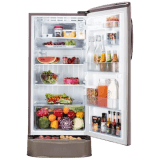 LG Direct Cool Single Door Refrigerator | Stabilizer Free Operation | 210 L | 3 Star | Fawn Steel | GL D231AFSD