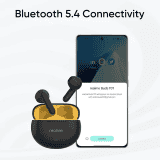 realme Buds T01 TWS Earbuds | AI ENC Noise Cancellation | Black | RMA2406