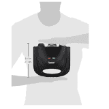 Prestige Sandwich Maker Fixed Plates | Black | PSMFB 41468