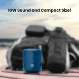 Portronics Sound Drum 1 Portable Bluetooth Speaker | 10W | Blue | POR 1327