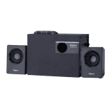 Impex Micro Plus Bluetooth Speaker | 2.1 Channel Multimedia Speaker System | 20 W | Remote Function | Black