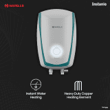 Havells Instanio Instant Water Heater | 3 L | 3000 W | White & Blue