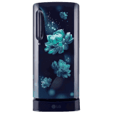 LG Direct Cool Single Door Refrigerator | 185 L | 3 Star | Blue Charm | GL D201ABCD
