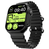 Fire Boltt Dapper | 2.15 inch | IPS Tracking | Bluetooth Calling | Black | BSW189