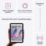 Apple iPad Mini | A17 PRO | 128 GB | Wi-Fi+5G | Space Grey | MXPN3HN/A