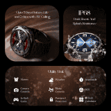 boAt Enigma Z20 Amoled Bluetooth Calling Smartwatch | Metal Black