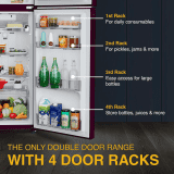 Whirlpool Frost Free Double Door | 235 L | 2 Star Refrigerator | Wine Palm | NEO 278LH PRM