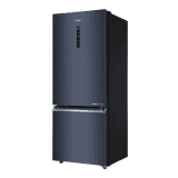 Haier Bottom Mounted Frost Free Refrigerator | 355 L | 3 Star | Graphite Black | HRB-4053BGK-P