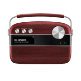 Saregama Carvaan Malayalam Portable Bluetooth Speaker | Cherrywood Red | SC03