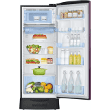 Samsung Direct Cool Single Door Refrigerator | 223 L | 3 Star | Camellia Purple | RR24C2823CR/NL