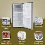 LG Direct Cool Single Door Refrigerator | 185 L | 3 Star | GL-B199OPZD