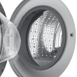 BOSCH Series 6 Fully Automatic Front Load Washer Dryer | 10.5/6 kg | 5 Star | Silver | WNA264U9IN