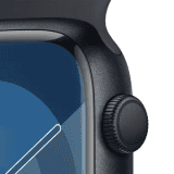 Apple Watch Series 9 GPS | 45mm | Midnight Sport Band | M/L | Midnight Aluminium Case | MR9A3HN/A