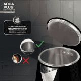 Havells Aqua Plus Electric Kettle | 1500 W | 1.2 L | Black