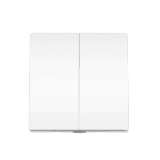 Tp-Link Tapo S220 Smart Light Switch | 2 Gang 1 Way | remote And Voice Control | White