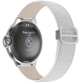 Fire-Boltt Topaz Round Luxury Smartwatch |1.3 Inch | White