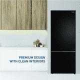 Panasonic Smart Inverter Frost-Free Double Door Bottom Mount Refrigerator | 401 L | 2 Star | NR-BK468BQKN