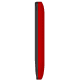 Karbonn K109i Keypad Mobile Phone | Black Red