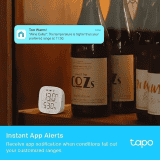 Tp-Link Tapo Smart Temperature  Humidity Monitor | Free Data Storage & Visual Graphs