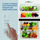 Panasonic Smart Inverter Frost-Free Double Door Bottom Mount Refrigerator | 401 L | 2 Star | NR-BK468BQKN