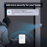 Tapo Tp-Link T100 120° Pir Smart Motion | Sensor with Motion-Activated Light | Energy Saving | Battery-Powered | Real Time Notifications | Device Sharing