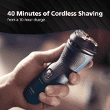Philips Electric Shaver for Men | 3D Floating Heads | Blue |  S1151/03