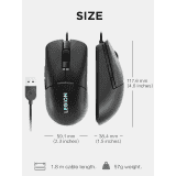 Lenovo Legion M300s RGB Gaming Mouse | 8000 DPI Adjustable Sensor | Black
