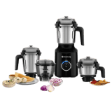 Atomberg Zenova Mixer Grinder | 550W | 4 Jars |  Unique Coarse Mode | Black