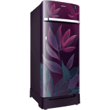 Samsung Direct Cool Single Door Refrigerator | 215 L | Base Stand Drawer | Paradise Bloom Purple | RR23D2H259R/HL