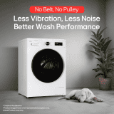LG 9 Kg Fully Automatic Front Load Washing Machine | 5 Star | 6 Motion DD | Blue White | FHB1209Z4W