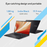 Asus Vivobook 16 Thin and Light Laptop | Intel Core i7 12700H 12th Gen | 16GB | 512GB SSD | Indie Black | X1605ZAC-MB742WS
