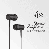 Hapi Pola Air Wired Headset  | 3.5mm | Black