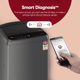LG Top Load Washing Machine | AI Direct Drive In built Heater | 9 Kg | Middle Black | THD09SPM ABMQEIL