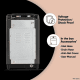 LG Top Load Washing Machine | AI Direct Drive In built Heater | 9 Kg | Middle Black | THD09SPM ABMQEIL