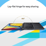 Asus Vivobook 16 Thin and Light Laptop | Intel Core i7 12700H 12th Gen | 16GB | 512GB SSD | Indie Black | X1605ZAC-MB742WS