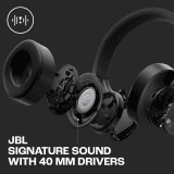 JBL Live 770NC Headphones | True Adaptive Noise Cancellation Wireless Over Ear | Spatial Sound | Black