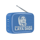 Saregama Carvaan Mini Hindi Portable Bluetooth Speaker | 2.0 Channel | Regal Blue | SCM04