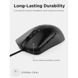 Lenovo Legion M300s RGB Gaming Mouse | 8000 DPI Adjustable Sensor | Black