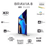 Sony BRAVIA 8 Series OLED Google TV | 55 inches | 4K Ultra HD AI Smart | K-55XR80