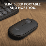 Logitech Pebble Bluetooth Wireless Mouse 2 | Tonal Graphite | M350s