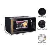 Godrej Convection Microwave Oven | 20 L | Golden Rim |  GME 720 CF2 QZ