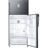 Samsung Frost Free Double Door Refrigerator | 530 L | 1 Star | Black Inox | RT56C637SBS/TL