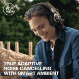 JBL Live 770NC Headphones | True Adaptive Noise Cancellation Wireless Over Ear | Spatial Sound | Black