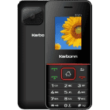 Karbonn K121i Dual Sim Keypad Mobile Phone | Black Red